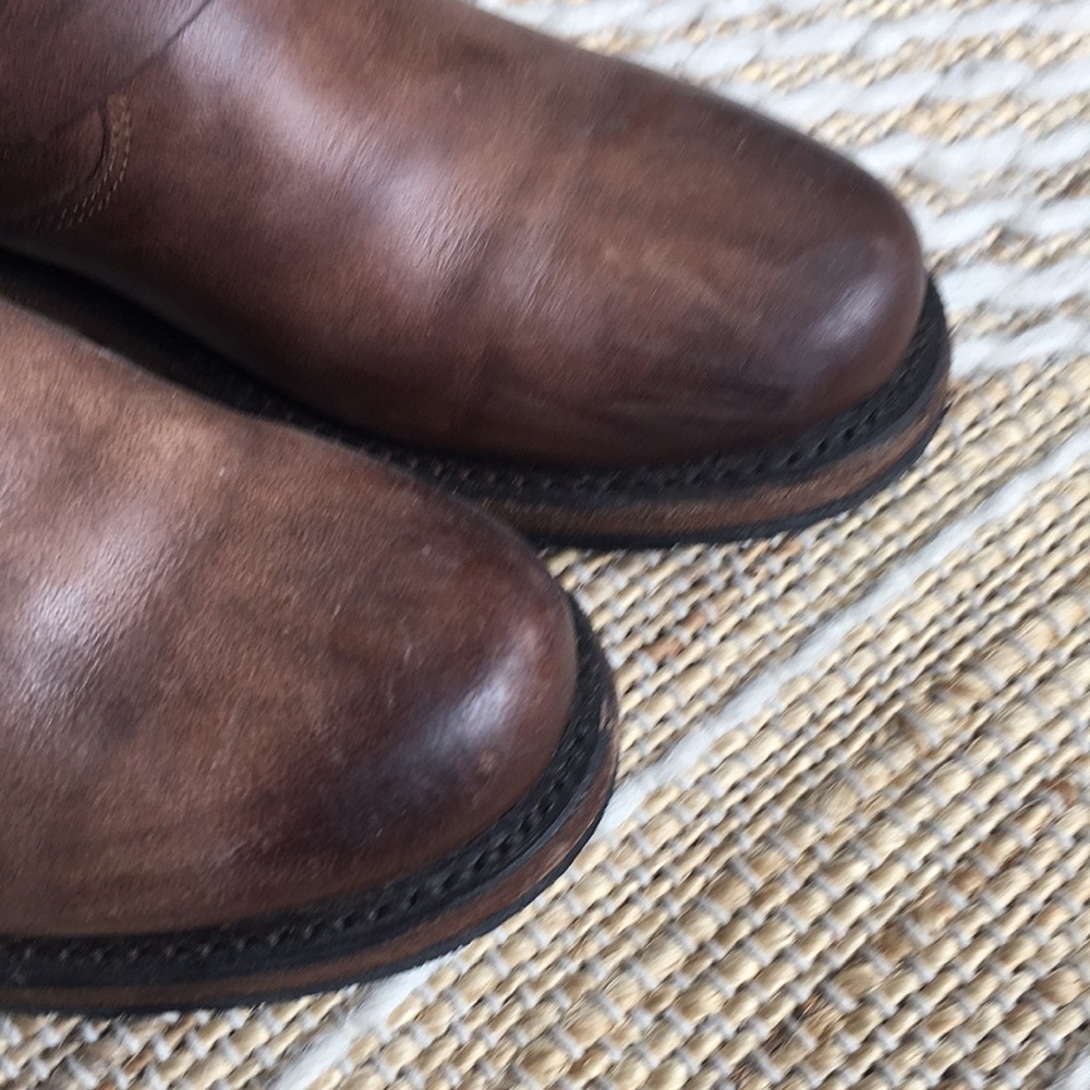 Frye Brown Leather Boots - Stone color- Out of stock! - Picture 4 of 9